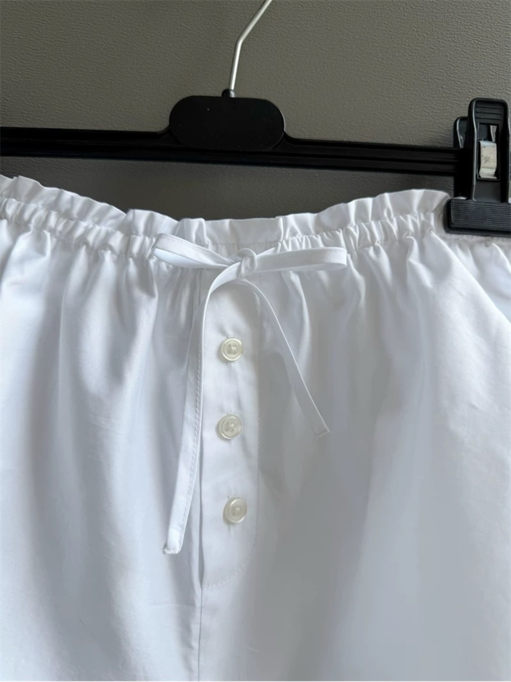 Women’s White Eyelet Skort - Lightweight Summer Shorts - Picture 6 of 8